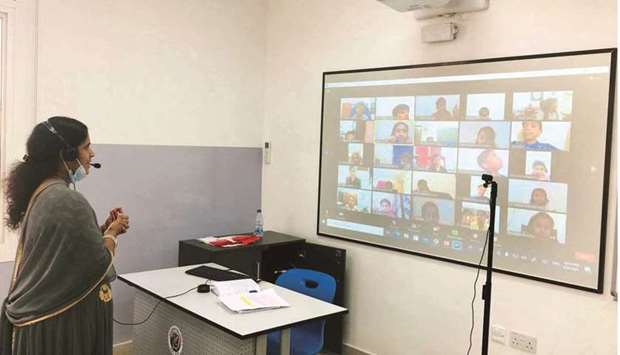 The second campus of MES Indian School (MESIS), Abu Hamour branch, started its virtual classes recently.