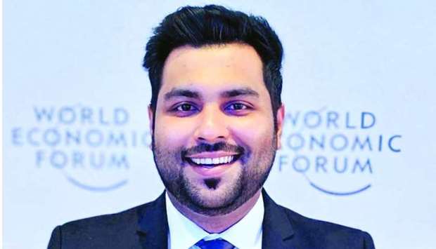 Neeshad Shafi, co-founder of Arab Youth Climate Movement Qatar (AYCMQA).