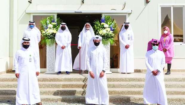 Al Sheehaniya Municipality director Jaber Hassan al-Jaber, Widam Food Company chief executive Salem al-Marri, and Municipal Control Department director Mohamed Nasser al-Anzi were present at the opening.