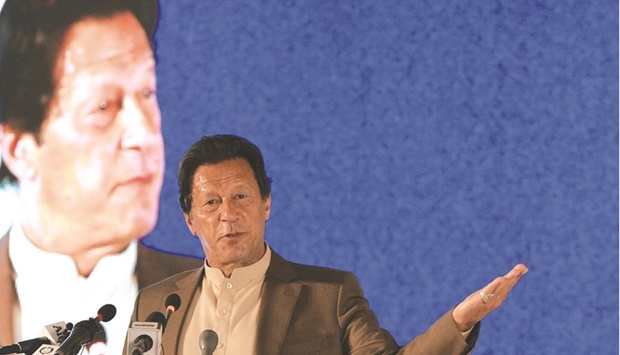 Imran Khan: has warned that he would not accept u201can imported governmentu201d.