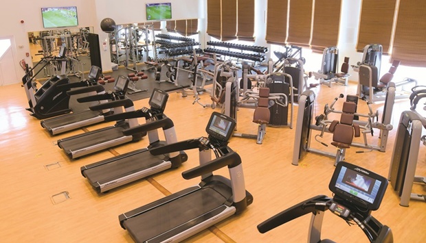 Dana Club has two gyms for its members. PICTURES: Ram Chand