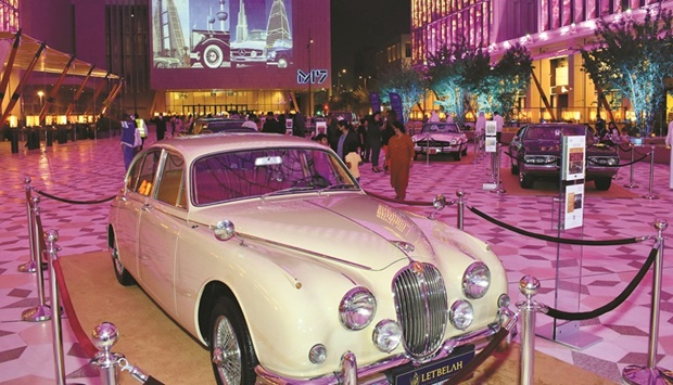 The car show featured a resplendent selection of luxury classic cars that represent an important historical era in the modern history of Qatar. PICTURE: Thajudheen.