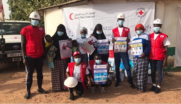 The response was centered on outreach activities in three regions/municipalities with key messages on Covid-19, using different approaches such as caravans, awareness programmes in public places, schools and house-to-house.