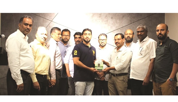 he function also marked the farewell to Kerala expatriate Alikutty Padikkapparambil, who completed 34 years in Qatar.