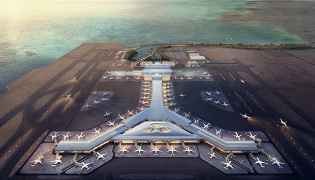 An impression of HIA expansion (aerial view): photos courtesy- Hamad International Airport
