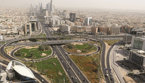 A general view of Riyadh. Saudi Arabia expects to post its first budget  surplus in nearly a decade this year by keeping a tight rein on its budget while revenues roll in, boosted by higher crude prices, Finance Minister Mohamed al-Jadaan said in December.