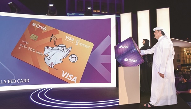 The card was revealed in an event hosted by QNB as part of a staff gathering in celebration of Garangao night at Barahat Msheireb in Msheireb Downtown Doha. Various activities, including traditional games, for the staff and their families, were held on the occasion.