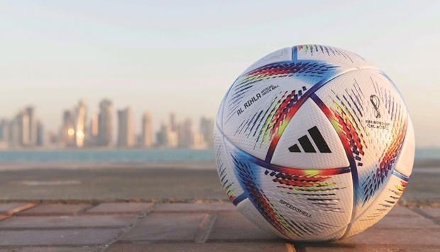 Al Rihla, the official match ball for the FIFA World Cup Qatar 2022. The soccer World Cup, scheduled for November/December 2022, have intensified diversification of the country's economy and bolstered non-oil activity despite the Covid-19 pandemic, the World Bank said.