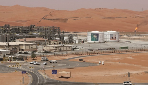 A general view of the production facility at Saudi Aramcou2019s Shaybah oilfield in the Empty Quarter, Saudi Arabia. Current prices of oil, the kingdomu2019s main source of income, are well above the level Saudi Arabia needs to balance its budget, prompting S&P Global Ratings to forecast the first surplus since 2013.