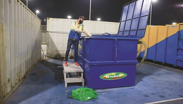 More than 75 tonnes of organic waste was collected during the FIFA Arab Cup and has now been turned into compost.