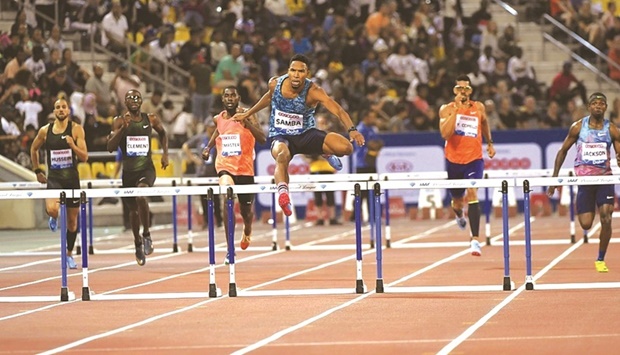 Qataru2019s World Championships bronze medallist Abderrahman Samba