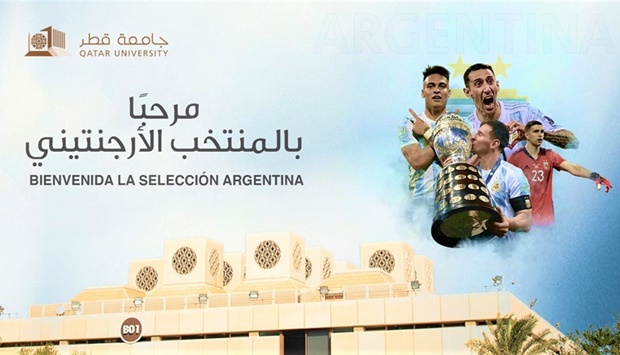 The Argentinian delegation visited the university and inspected all facilities and stadiums, a QU statement said on Tuesday.