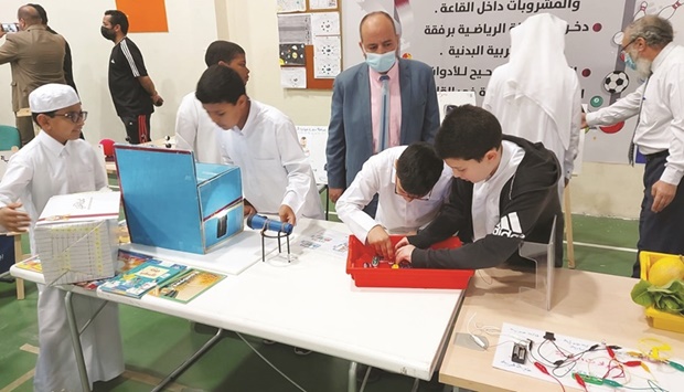 The Ministry of Education and Higher Education, represented by the Special Education and Gifted Care Department, has underlined its keenness to develop the talents and creativity of talented students by highlighting their achievements and innovative works.