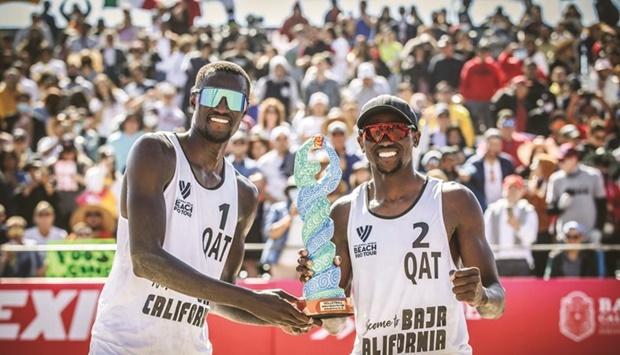 Qataru2019s Cherif Younousse and Ahmed Tijan will be the star attraction at home event.