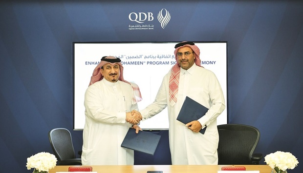 Ahlibanku2019s SME customers will benefit from the programme, which will enable them to access financing solutions while benefiting with up to 100% guarantee from QDB.