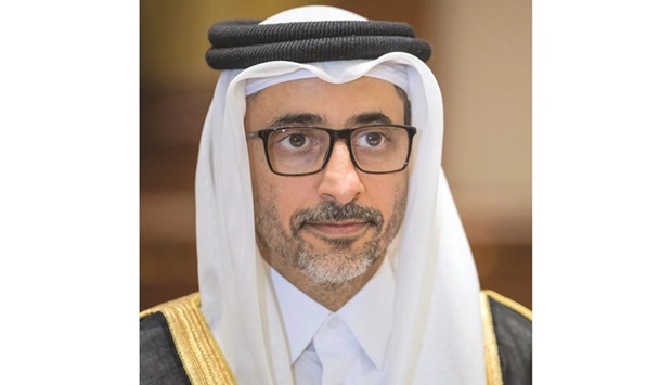 HE the Minister of Sports and Youth Salah bin Ghanem al-Ali.