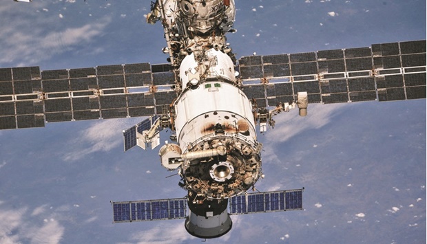 The International Space Station (ISS).