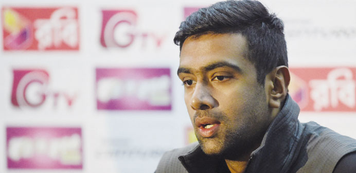 Ashwin defends under-fire captain Dhoni - Gulf Times