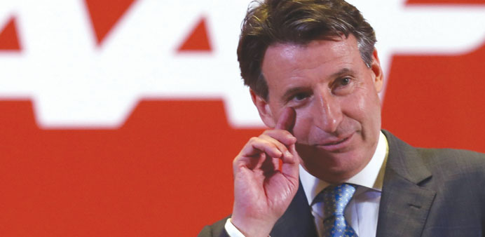 IAAF chief Sebastian Coe