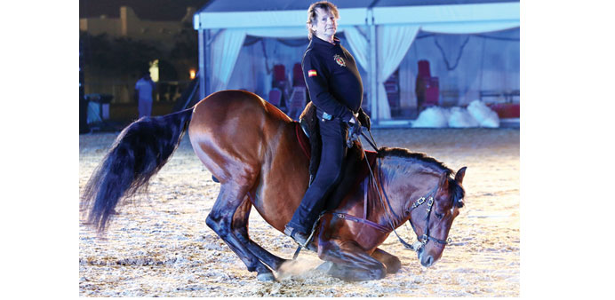 Mario Luraschi, world-renowned equestrian showman and movie stuntman, will be the highlight of the opening ceremony of the 23rd Qatar International Eq