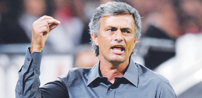 Chelsea coach Jose Mourinho.