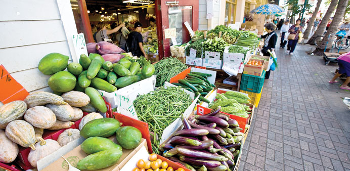FRESH PRODUCE: Honolulu's bustling Chinatown is a food loveru2019s paradise, with numerous ethnic restaurants, fresh produce markets and several food-rela