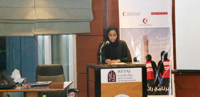 Al-Kuwari addressing the forum.