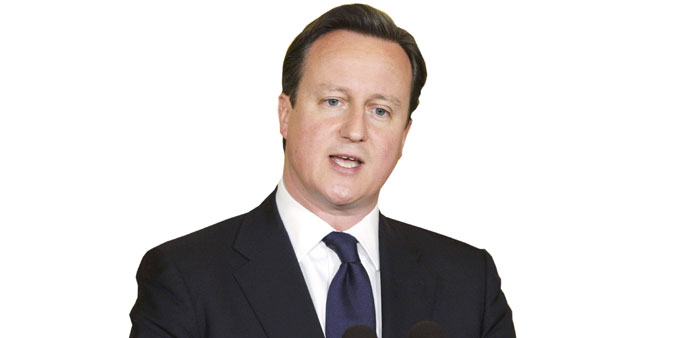 Prime Minister David Cameron