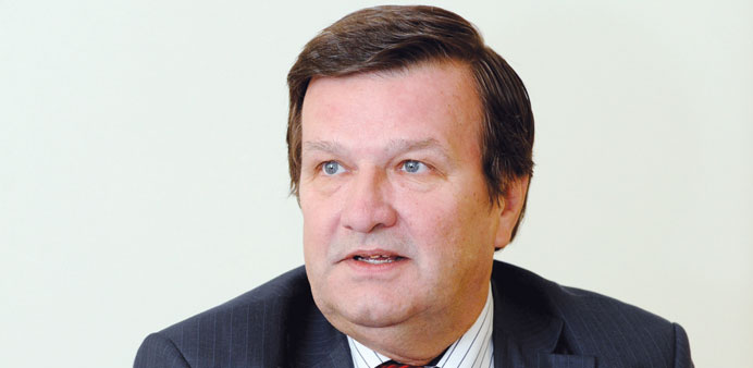Ukrainian Ambassador Yevhen Mykytenko