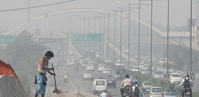 More than 1,400 new cars are added every day to the 8.5mn vehicles on Delhi's roads.