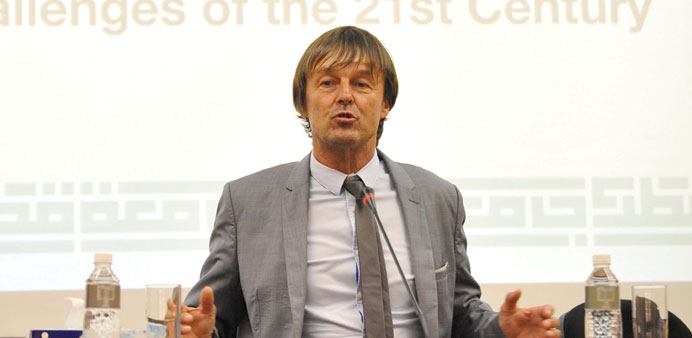 Nicolas Hulot, Special Envoy of the President of the French Republic for Protecting the Planet.