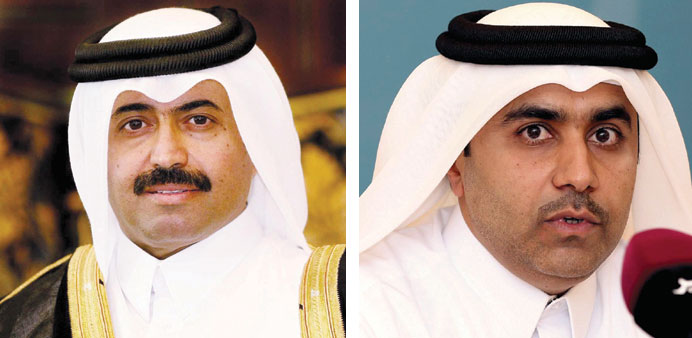  Minister of Energy and Industry HE Dr Mohamed bin Saleh al-Sada and Kahramaa President Issa bin Hilal al-Kuwari