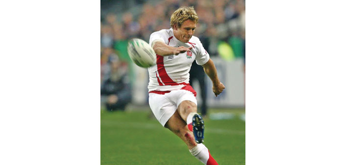 England World Cup hero Jonny Wilkinson.