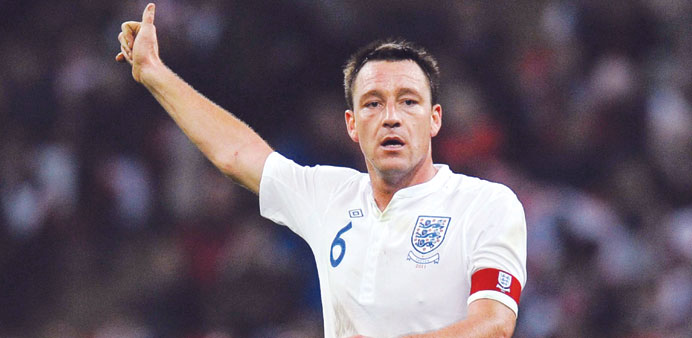 JOHN TERRY: Everything to play for.