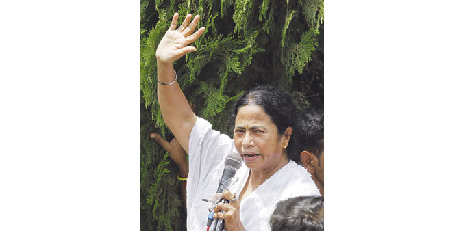 Mamata Banerjee: narrow escape
