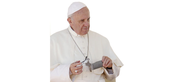 Francis: met victims of sexual abuse by priests last week.