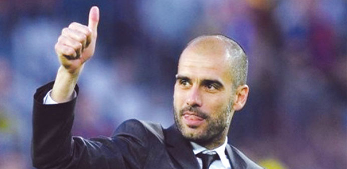 ENGLAND ON MIND:  Guardiola