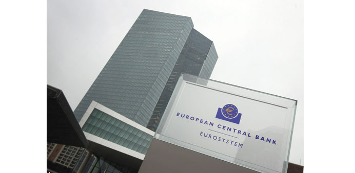 The headquarters of the European Central Bank in Frankfurt. Eurozone inflation-linked bonds could be big winners in a currency war that has accelerate
