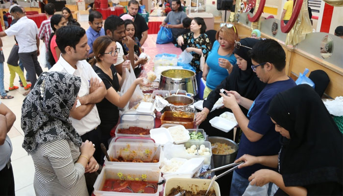 A variety of Malaysian dishes showcased at the annual bazaar. PICTURE: Jayan Orma