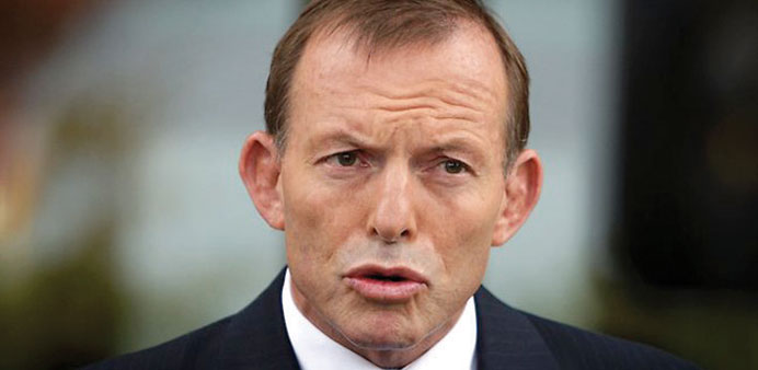 Premier Tony Abbott.