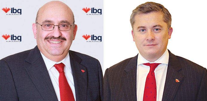 J Ghandour, managing director and Andrew Ball