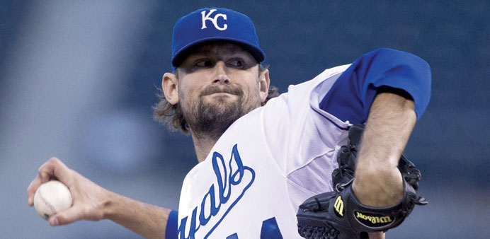 Kansas City Royals pitcher Luke Hochevar.