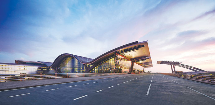 A view of Qataru2019s $15bn iconic Hamad International Airport.