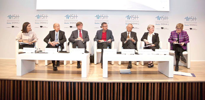 Panellists at the AMR discussion