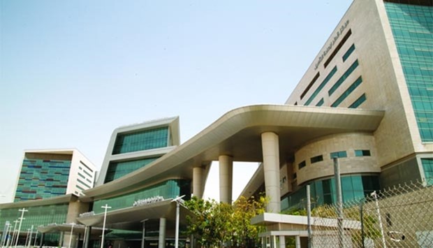 An exterior view of the new facilities at Hamad Bin Khalifa Medical City in Doha. PICTURE: Jayaram.
