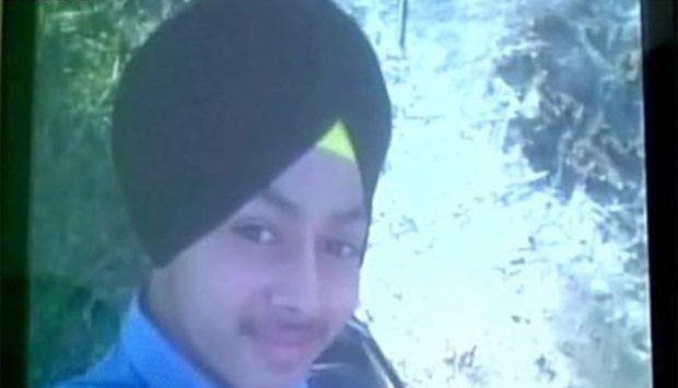 The 15-year-old boy is being treated in hospital at Pathankot in Punjab