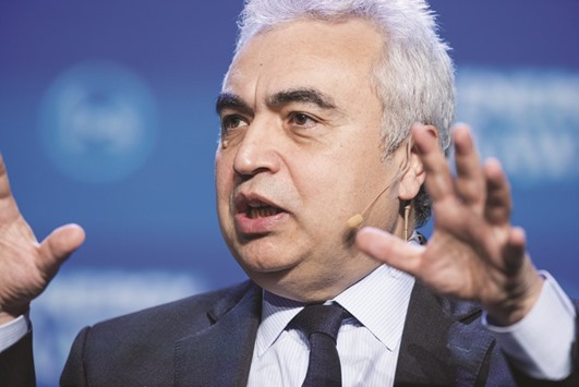 Fatih Birol, executive director of the International Energy Agency (IAE), speaks during the 2016 IHS CERAWeek conference in Houston, Texas, in this file photo dated  February 22. Birol said he hopes to see a rebound in upstream oil investments next year, following a 40% curb in investments over two years.