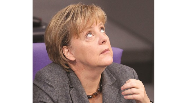 Merkel: 27% of those polled wanted her to stay in office.