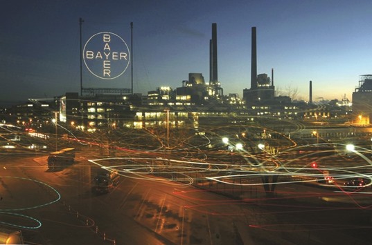 A plant belonging to Bayer is seen in Leverkusen. The German firm has held preliminary discussions internally and with advisers about buying Monsanto, which has a market value of almost $40bn, sources say.