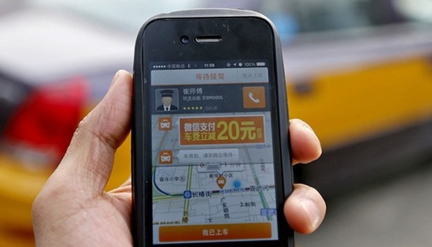 Chinese taxi app Didi